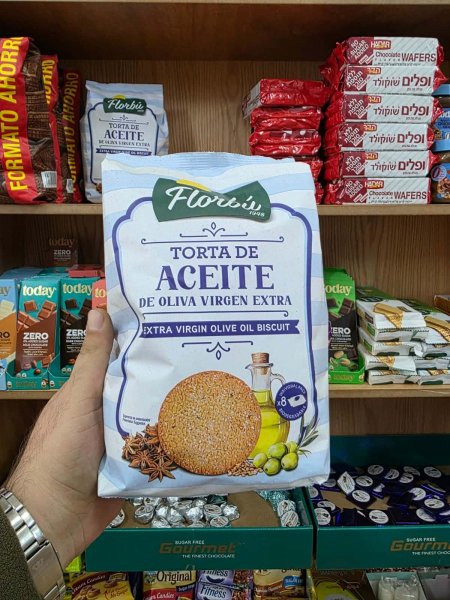 بسكوت فلوربو ب زيت الزيتون واليانسون