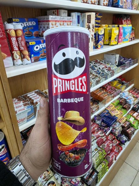 برينجلز بطعم الباربكيو