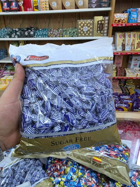 ملبس نعنع اسباني بدون سكر(500 غرام)