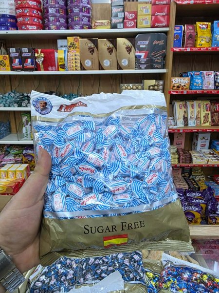 ملبس اسباني نعنع بارد بدون سكر (500 غرام)