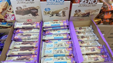 حلاوةالهلال اصابع زيرو عدة نكهات(شوكوفانيل/براونيز/فانيل)