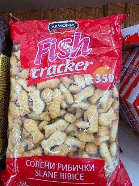 كيس بسكوت السمكة