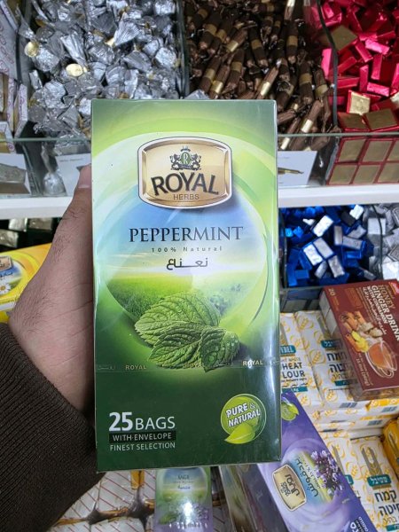 شاي رويال بالنعنع