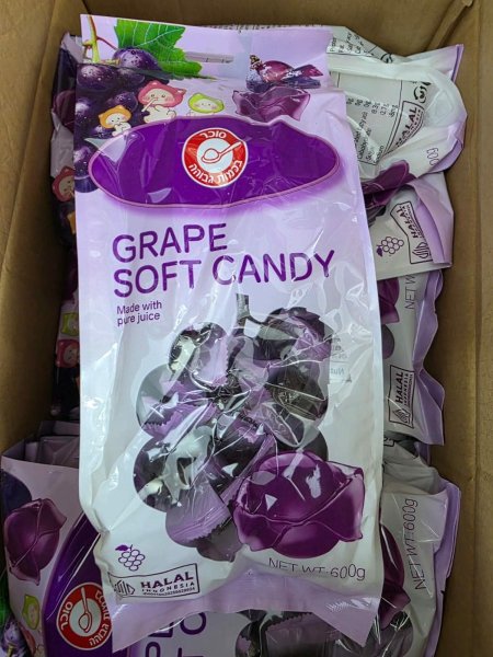 سوفت كاندي جِلي (نكهة العنب)