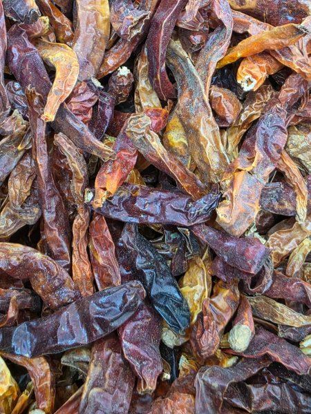 فلفل قرون مجفف