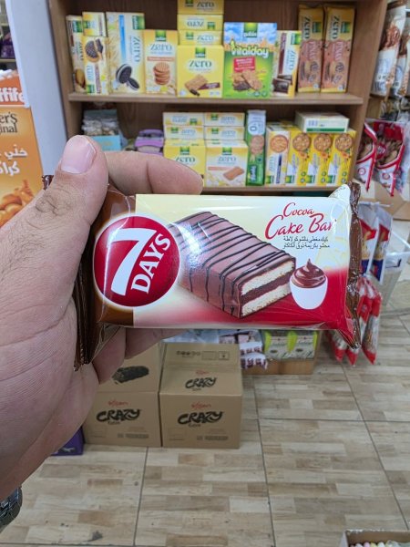 سفن ديز كيك بار (بالشوكولاتة)