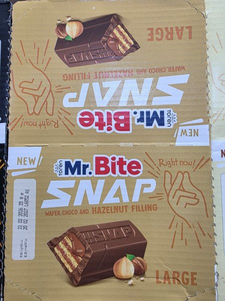 بكيت بسكوت Mr.bite مستر بايت شوكولاتةبالبندق