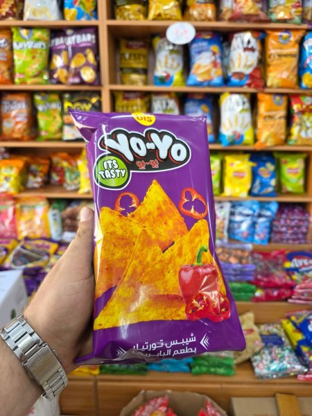 شيبس تورتيلا بطعم البابريكا الحلوة