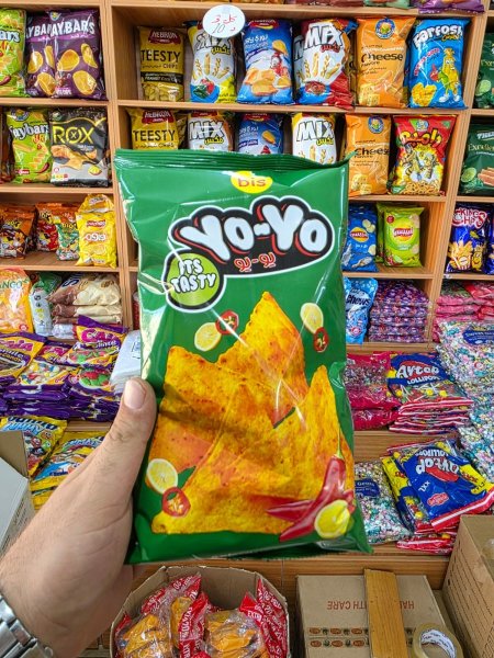 شيبس تورتيلا بطعم الباريكا الحارة