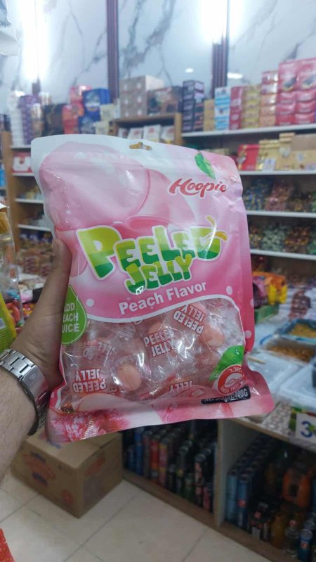 جيلي Deeled  خوخ . عنب . فراولة . موز