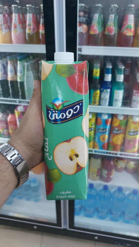 بكيتات عصير ب عدة نكهات