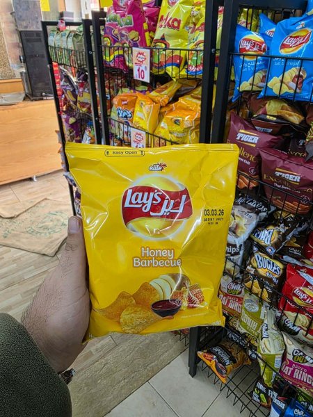 شيبس ليز بنكهة الباربكيو