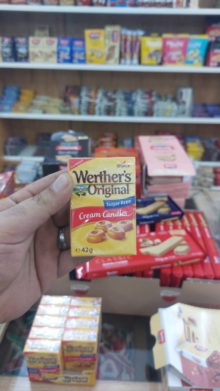 ملبس ويرذيرز كراميل بدون سكر