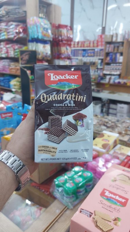 لواكر نكهة كاكاو و حليب